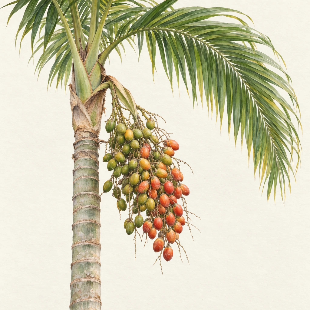 Betel Nut (Areca catechu) in the Save Farm botanical library