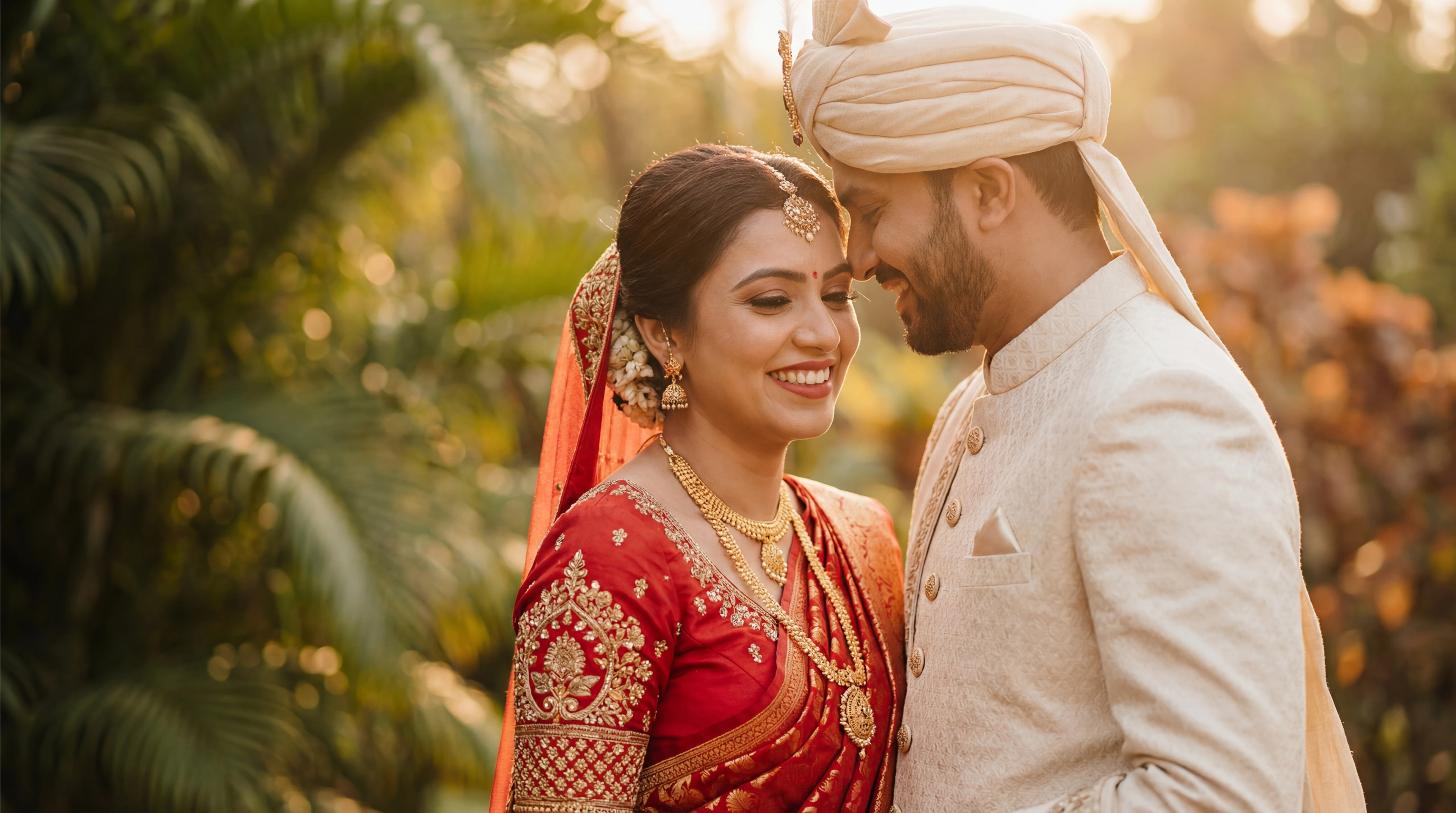 Intimate farm wedding celebration